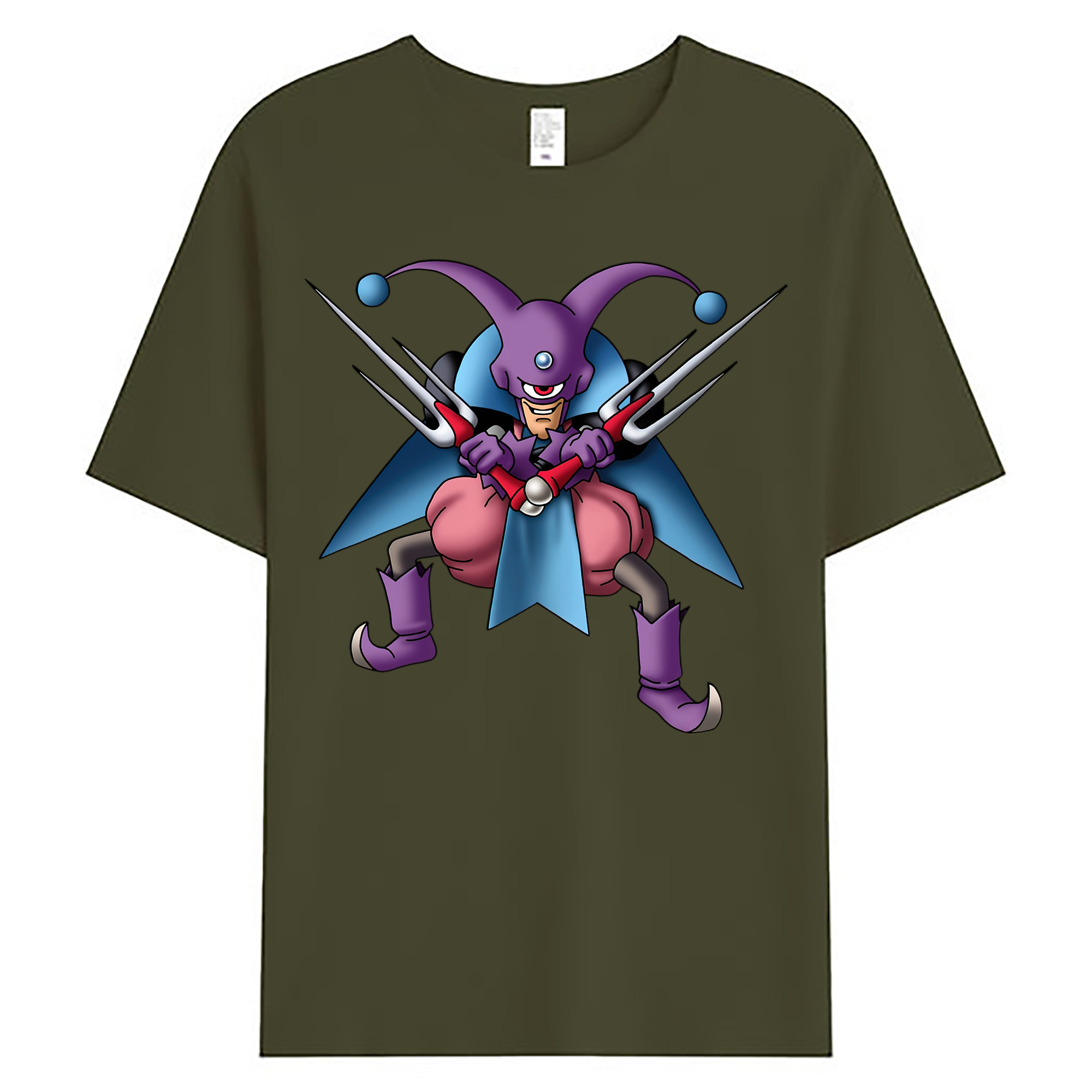（画像用） ドラゴンクエスト Doragon Kuesuto Dragon Quest 綿100％ メンズ半袖Tシャツ｜肌触りやわらか＆通気性